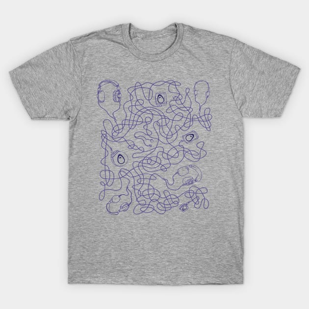 Podcast maze T-Shirt by The HappyGoLukky Podcast